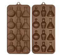 ALLY-MAGIC Halloween Silicone Mould Bottle Ice Cube Moulds Candy Molds Baking Moulds Fondant Moulds Y6-WSTPMJ (Bottle)