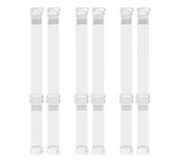 ALLY-MAGIC Invisible Clear Bra Straps, 3 Pairs Soft Transparent Adjustable Bra Straps, Replacement Bra Shoulder Straps for Women Girls Summer Party Gift Y4TMJD