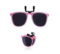 ALLY-MAGIC Kids Clip On Sunglasses Polarised Children Junior Clip-on Sunglasses over Prescription Glasses UV Protection Flip Up Foldable Eyeglasses for Boys Girls Y9ETZDJPJ