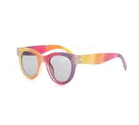 ALLY-MAGIC Kids Sunglasses, Fashion Glitter Rainbow Round Glasses for Outdoor Beach Fun Party Favors and Stylish Accessories Y8ETXCMJ