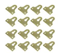 ALLY-MAGIC Pack of 100 Picture Hanging Plates Secure Frame Hanger Bracket for Photo Frame Mirror Canvas Y31-XKBBAG