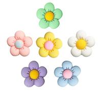 ALLY-MAGIC Shoe Charms for Clog, Cute Flower Designer Shoe Charms for Girls Boys, Cute Kawaii Cartoon Shoe Decoration Charms Birthday Party Gift Y6-XHXK (Colour-6)