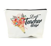 ALLY-MAGIC Teacher Appreciation Gifts, Teacher Survival kit Thank You Gifts for Women Best Teacher Ever Makeup Bag Teacher Gifts from Student for Teacher Day Graduation Birthday Gifts Y7JSFBD (Best)