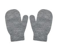 ALLY-MAGIC Toddler Knitted Mittens, Stretch Gloves Winter Warm Soft Baby Mittens Y6-CSLZST (Grey)