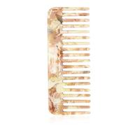 ALLY-MAGIC Wide Tooth Comb Large Hair Detangling Comb No Handle Detangler Combs for Curly Wet Dry Thick Curly Wavy Hair Y4-FXFS (Apricot)