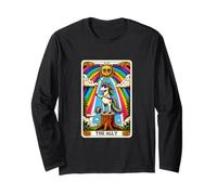 Ally Unicorn Pride Tarot Card LGBTQ Pride Gay, Funny LGBTQ Long Sleeve T-Shirt