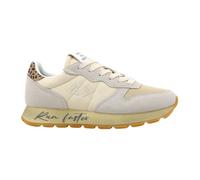Vintage Sneaker Classic Design, female, Sun68, Sneakers, White, 4 UK, Shoes 4 UK