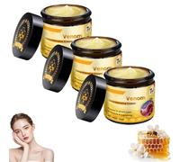 Allybee Bee Venom Skin Treatment Cream, Natural Skin Restoration Cream, Advanced Firming & Wrinkle-Reducing, Professional Complete, Ingredients,Suitable for All Skin Types (3Pc)