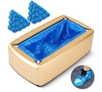 Allyplay 2025 Upgraded Shoe Cover Dispenser Automatic Machine with 200pcs Disposable Covers and Fits Most Shoes Size, Ideal Indoor Use for Home, Office, Hospital, Factory, Laboratory