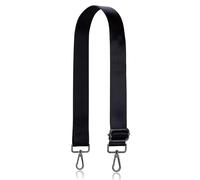 Allzedream Bag Shoulder Strap Replacement Adjustable Straps with Metal Swivel Hooks for Handbag Crossbody Bag, Black