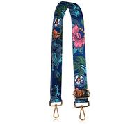 Allzedream Flower Purse Straps Replacement Crossbody Shoulder Bags Wide Adjustable, Blue Gold Hardware, M