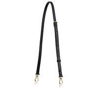 Allzedream Genuine Leather Purse Strap Replacement Crossbody Handbag Long Adjustable (Black)