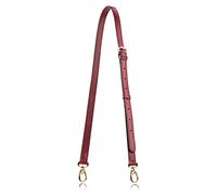 Allzedream Genuine Leather Purse Strap Replacement Crossbody Handbag Long Adjustable (Wine)