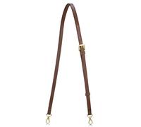 Allzedream Leather Purse Strap Replacement Crossbody Handbag Long Adjustable (Dark Brown)