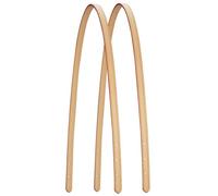 ALLZEDREAM Microfiber Leather Purse Strap Replacement Tote Bag Handbag Shoulder Handles 2 Pcs, Apricot, 1.8cm