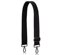 Allzedream Purse Straps Replacement Crossbody Bags Handbag Wide Canvas Leather Adjustable, Black S, M, Modern