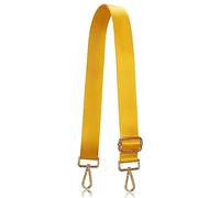 Allzedream Wide Purse Strap Replacement Crossbody Shoulder Bag Adjustable, Yellow, M