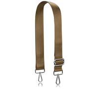 Allzedream Wide Replacement Strap for Handbag Shoulder Bag Adjustable, Olive Yellow Silver Hardeware, Wide:1.5in (3.8cm), Modern