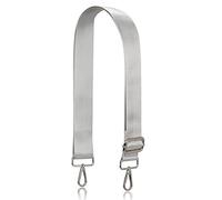 Allzedream Wide Replacement Strap for Handbag Shoulder Bag Adjustable, silver, M, Classic