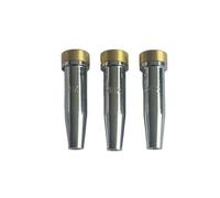 ALLZSMOOTHLY 6290-0NX，6290-1NX，6290-2NX Propane General Purpose Cutting Tips/Cutting Torch Tips,Harris Style,Pack of 3