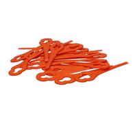 Alm Genuine Grass Trimmer Gr182 Plastic Blades - Pack Of 20