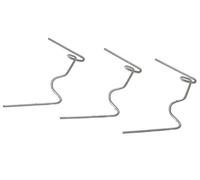 ALM Greenhouse Springwire Glazing Clips (Pack 50) - GH001, Silver