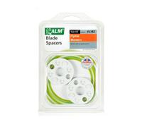Alm Lawnmower Blade Height Spacers (Pack Of 2) White (One Size)