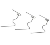 ALM Greenhouse Springwire Glazing Clips (Pack 50) - GH001, Silver