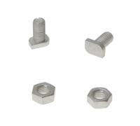 Alm Manufacturing Gh003 Cropped Glaze Bolts & Nuts Pack Of 20 Multi Colour (One Size)