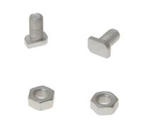 Alm Manufacturing Gh003 Gh003 Cropped Glaze Bolts & Nuts Pack Of 20 Almgh003