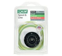 Alm Spool & Line Trimmer Line Green/black (One Size)