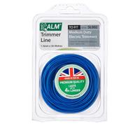 Alm Trimmer Line 1.5mm X 30M Sl002 - Blue Strimmer Cord, Medium Duty, Fits Flymo, Bosch & Electric Petrol Trimmers