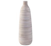 ALMA 18 inch Extra Tall Floor Vase for Home Decor, Large Earthy Vessel for Tall Pampas Grass & Dried Flowers, Cream Beige Ceramic Vase for Centerpieces, Living Room, Entryway Mantel, Bookshelf