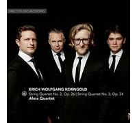Alma Quartet - Korngold: String Quartet Nos. 2, Op. 26 & No. 3, Op. 34