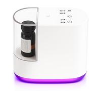ALMA® Waterless Essential Oil Diffuser - Portable & Rechargeable USB-C - Cold Diffusion Tech - 3 Mist Modes - Fits DIN18mm 5-50ml Bottles - 2500mAh Battery - No Heat or Water (White)