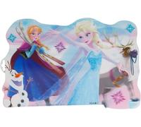 ALMACENESADAN, 4963, Disney Frozen Ice Magic Placemat; Dimensions 43 x 29 cm, Ideal for Home and Cole; Reusable, BPA-Free
