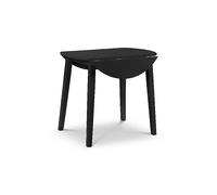 Almalfi Drop Leaf Dining Table Black