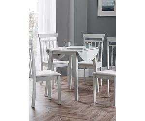 Almalfi Drop Leaf Dining Table Grey