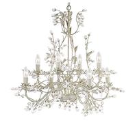 Almandite 8 Light Crystal Chandelier