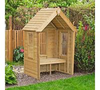 Shire Almarie Pressure Treated Arbour - L100.6 X W130.6 X H221.4 Cm