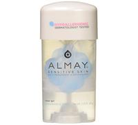Almay Clear Gel, Anti-Perspirant and Deodorant, Fragrance Free, 2.25-Ounce Stick (Pack of 3)