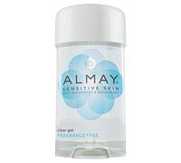 Almay Sensitive Skin Clear Gel Anti-Perspirant & Deodorant, Fragrance Free, 2.25 Ounce