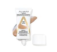 Almay Smart Shade Ageless Anti-Aging Base with Hyaluronic Acid, Niacinamide, Vitamin C and E, Hypoallergenic, Unscented, 300 Medium, 1 Ounce Liquid (Pack of 1)