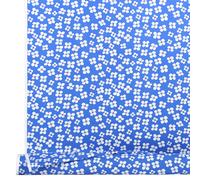 Almedahls Belle Amie fabric blue blue-white