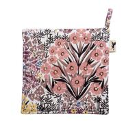 Almedahls Botanic Garden oven mitt 23x23 cm Pink brown