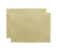 Almedahls Linen placemat 34x45 cm 2-pack Olive