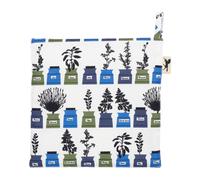 Almedahls Persons spice cabinet oven mitt small pattern Blue