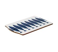 Almedahls Sill serving board white-blue