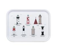 Almedahls Svenska fyrar tray 20x27 cm Multi