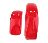 Almencla 1 Set Front and Rear Wheel Fender Cover Protector for Honda Monkey Z50 Z50R 50J Motorcycles with 8 inch or 10 inch Wheels (Color Red)